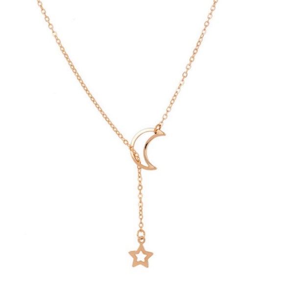 3 for $25✨Moon Stars Lariat boho necklace - Picture 5 of 8